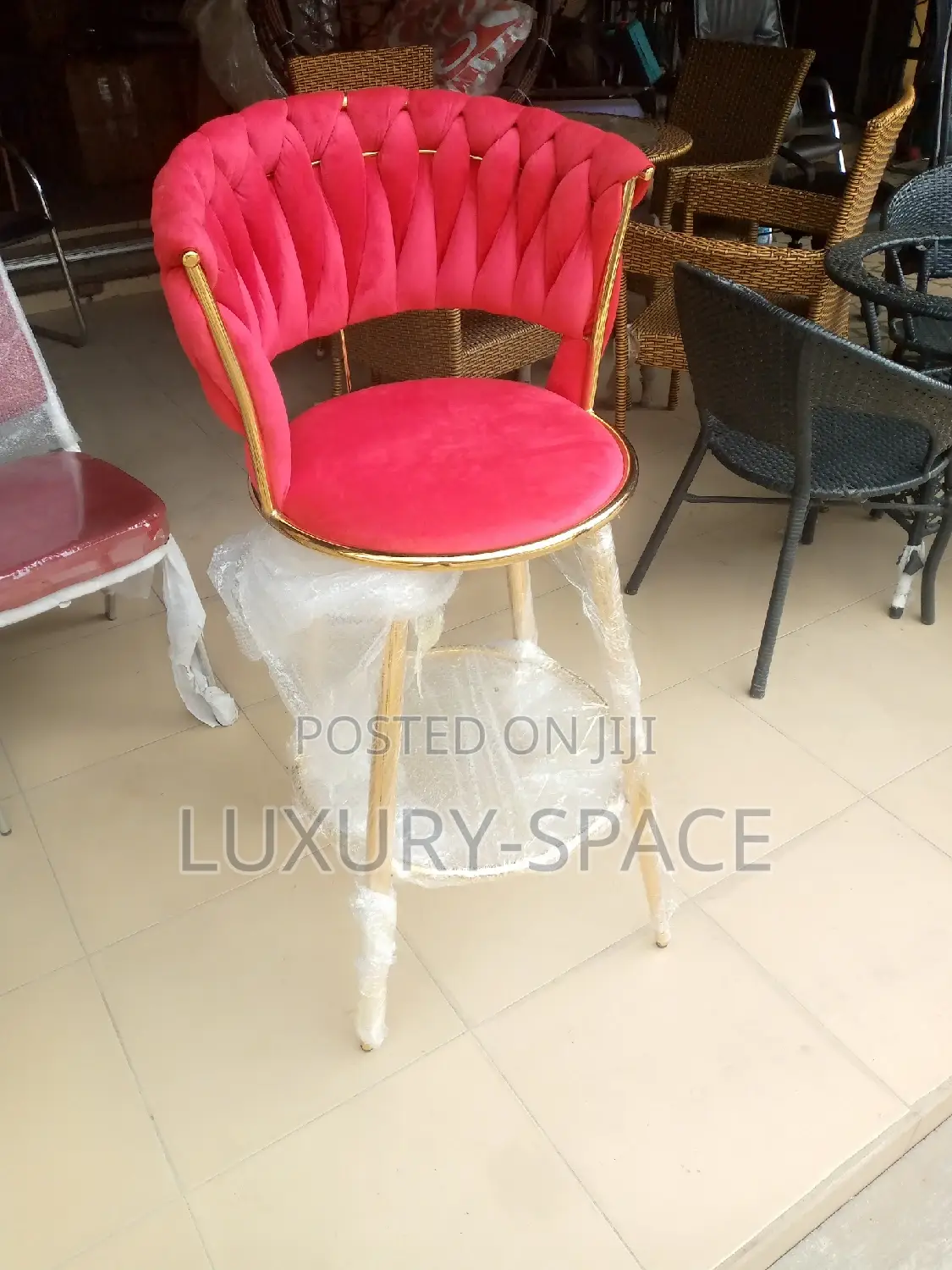Luxury High Barstool