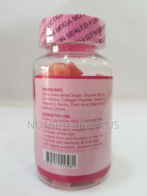 Glutathione Skin Whitening Gummies: Improve Skin Elasticity for sale