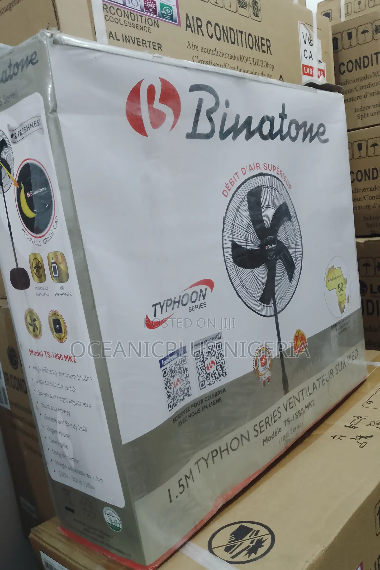 Environment Friendly Binatone Non-Rechargeable Standing Fan