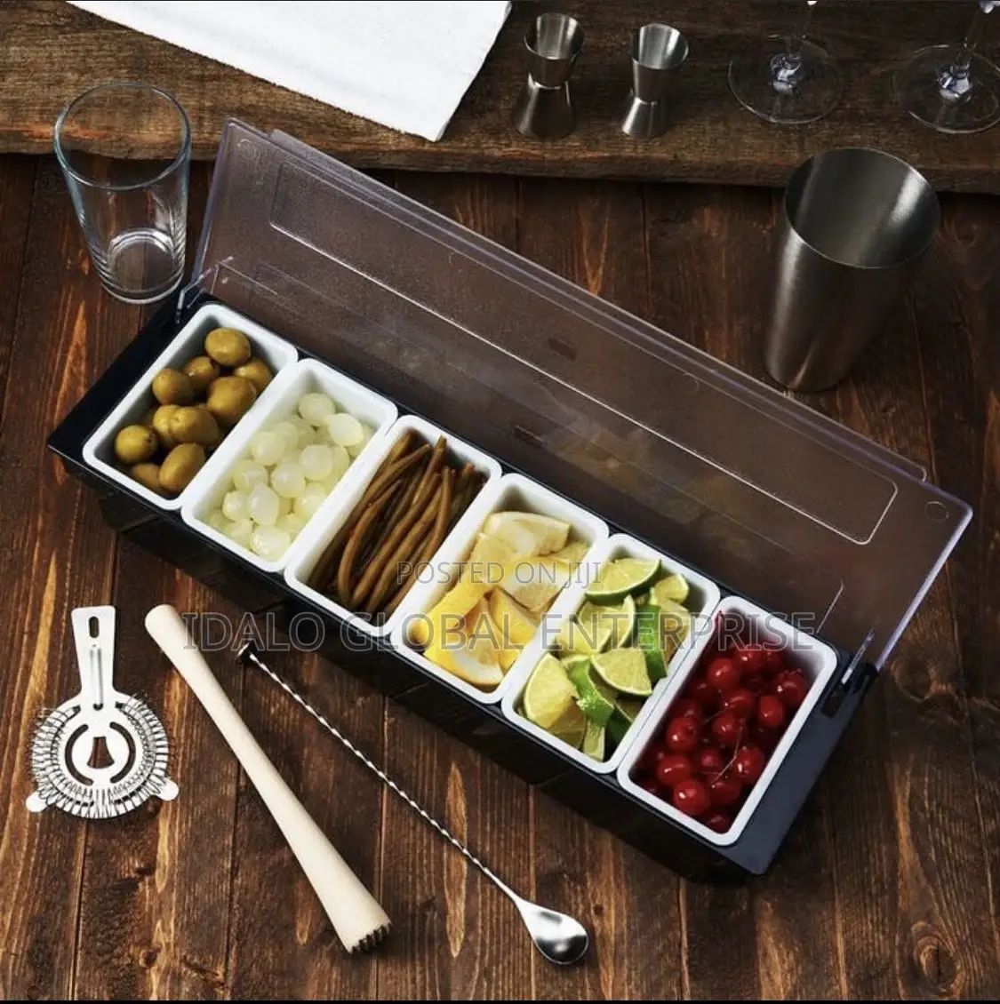 Bar Garnish Tray