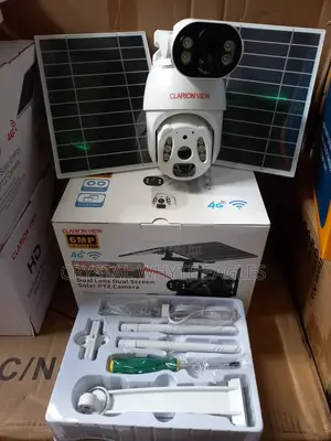 Double Panel,Dual Lens 4G Solar PTZ Camera 6mp