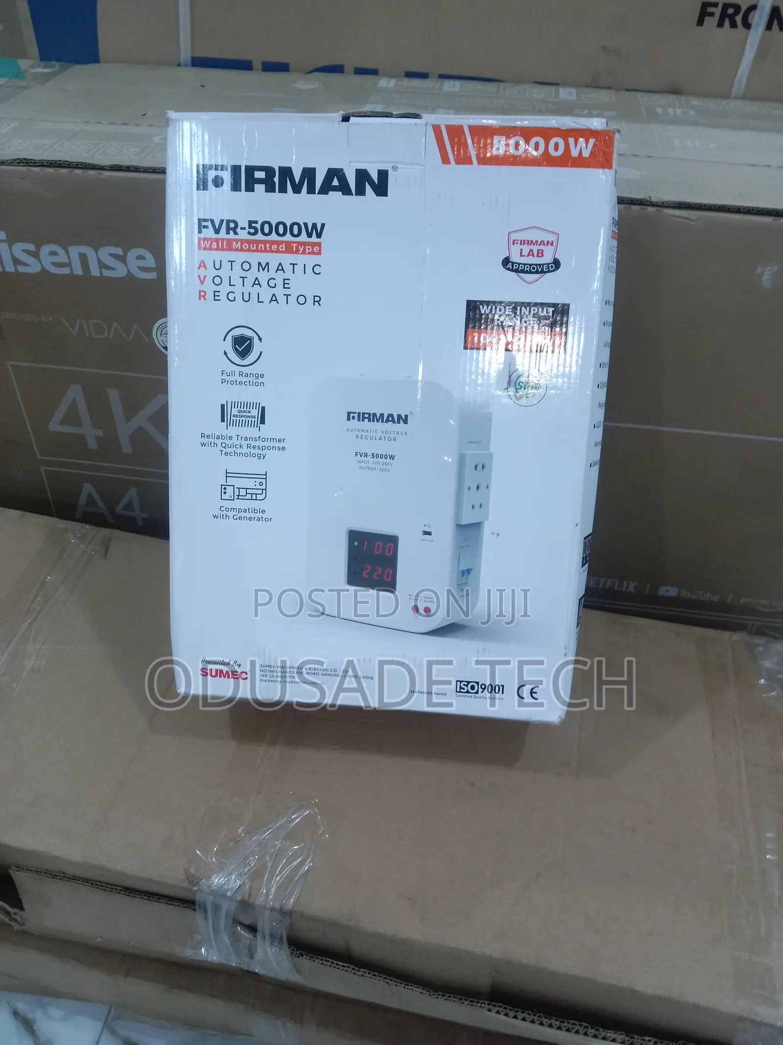 Very Efficient Sumec 5000w Wall Mounted Automatic Voltage