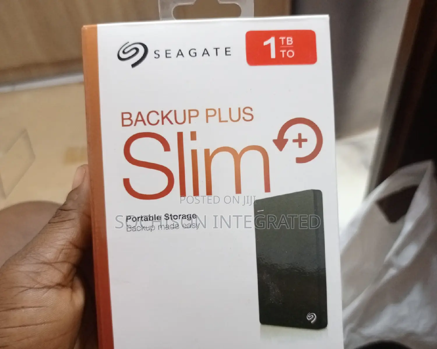 Seagate 1tb Backup Plus Slim External Hard Drive