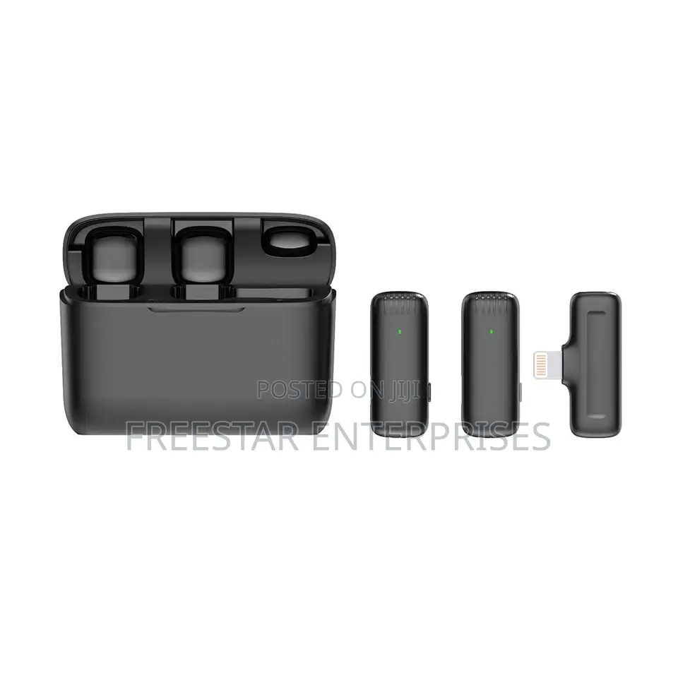 Wireless Lapel Mic. iPhone Mic Power Case. iPhone Type C.