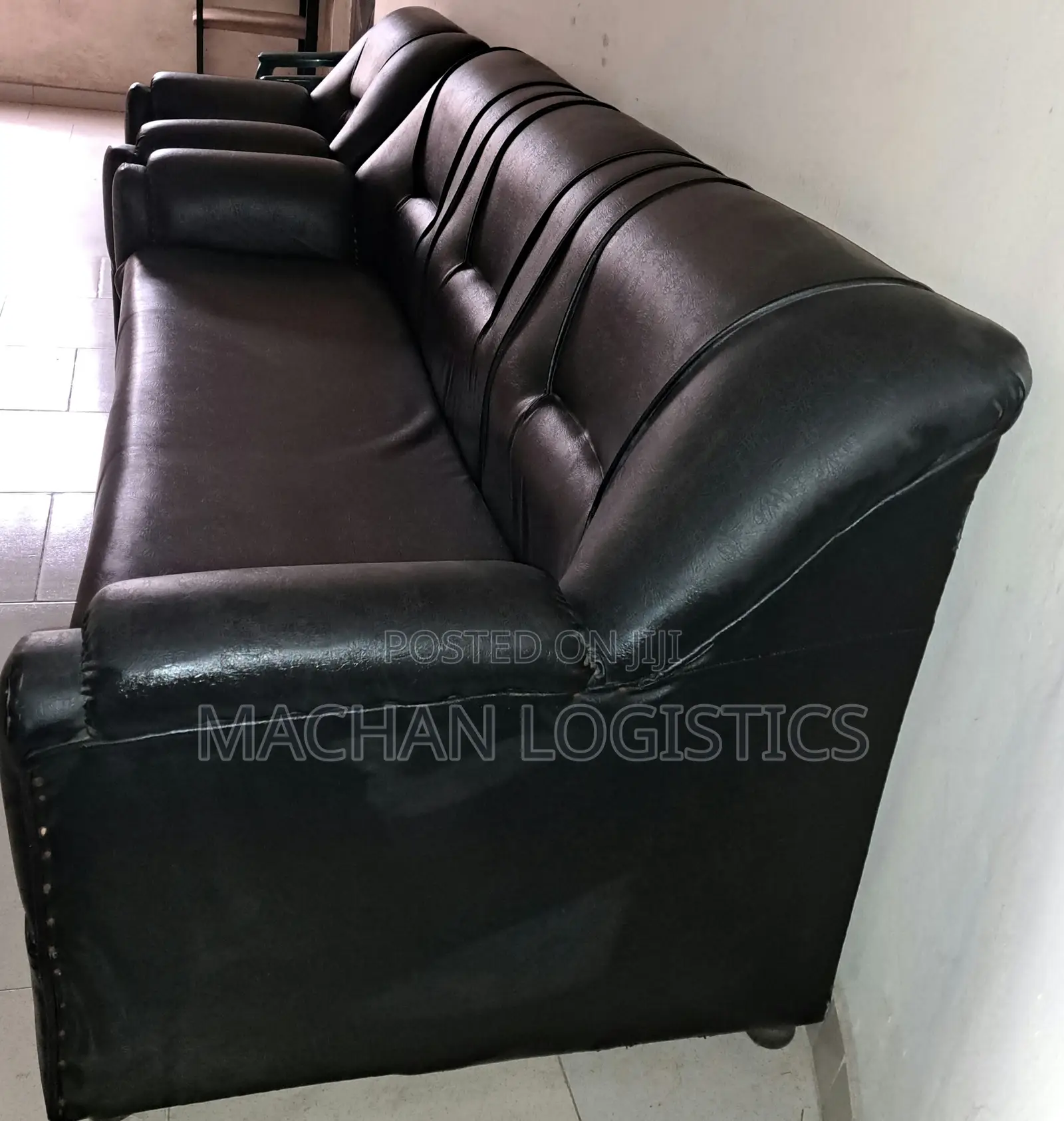 3-Seater + Single Leather Sofas