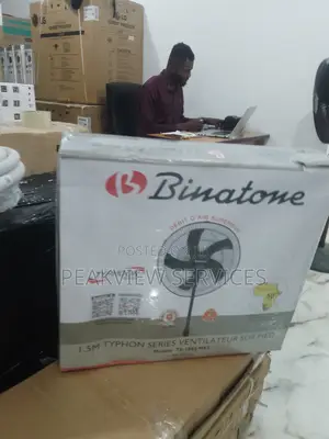 Photo - New in 18''inches Binatone Non Rechargeable Standing Fan