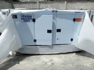 Photo - Perkins 30kva Diesel Industrial Generator.