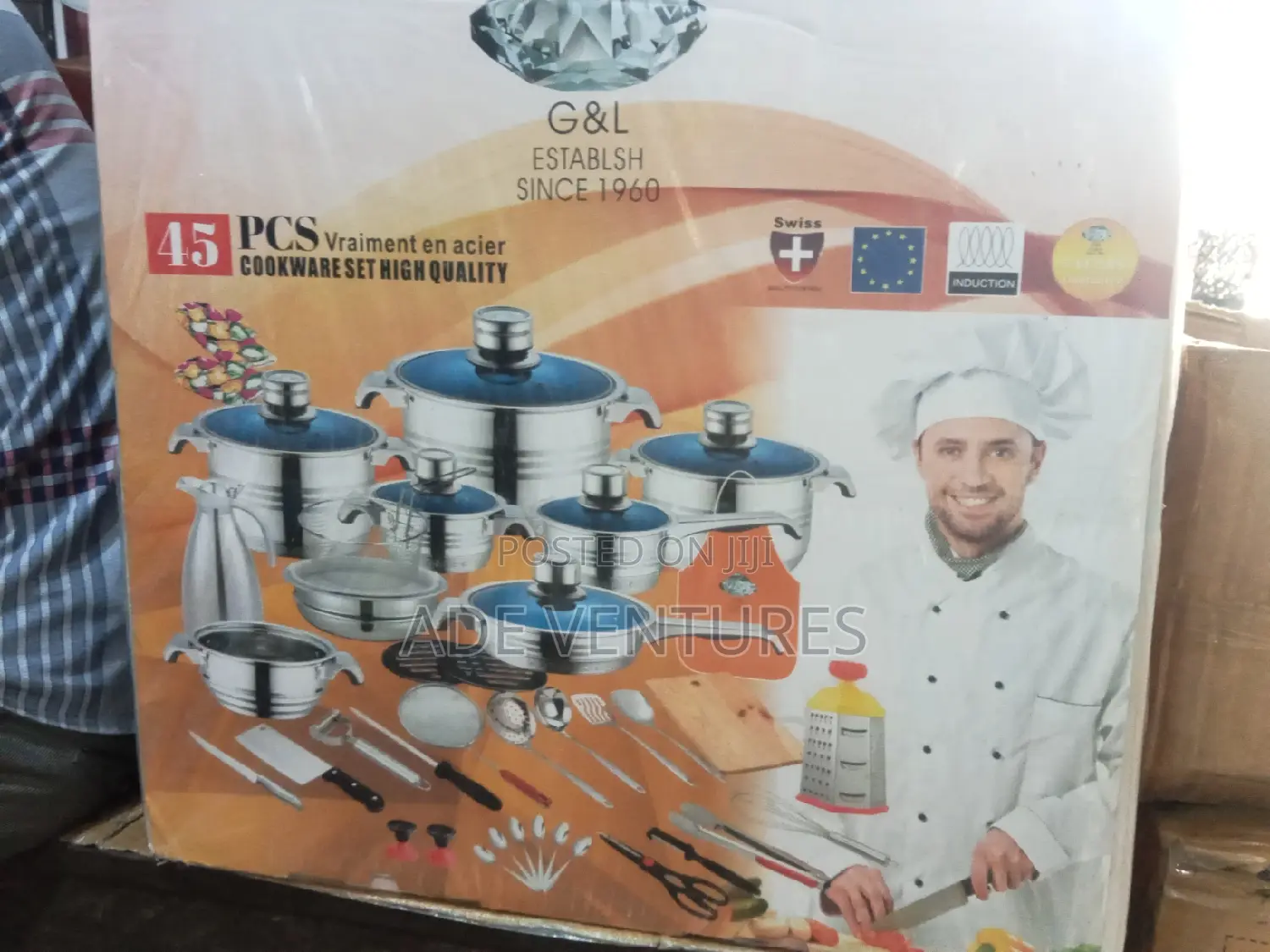 45 Pieces Cooking Pot