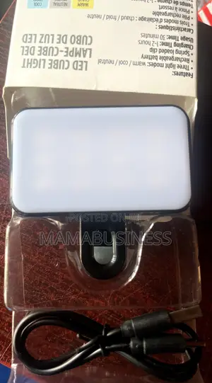 Led Cube Light With Clip