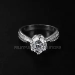Zirconia Engagement Ring