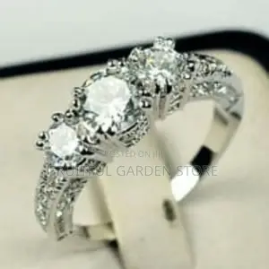 Women Silver Engagement Ring