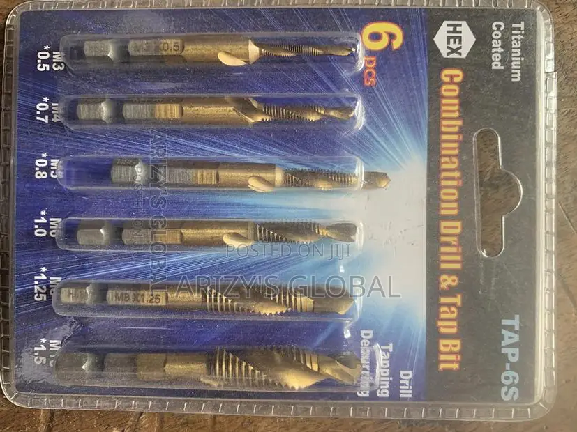 Combination Drill Tap Set