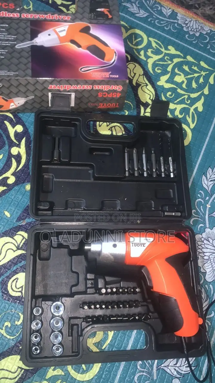 45pcs Cordless Screwdriver