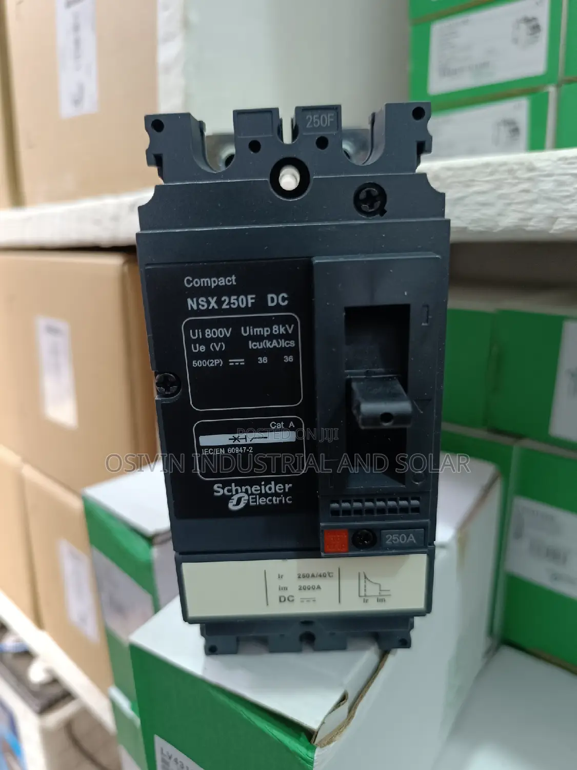 Schneider Dc 2pole Breaker 250a