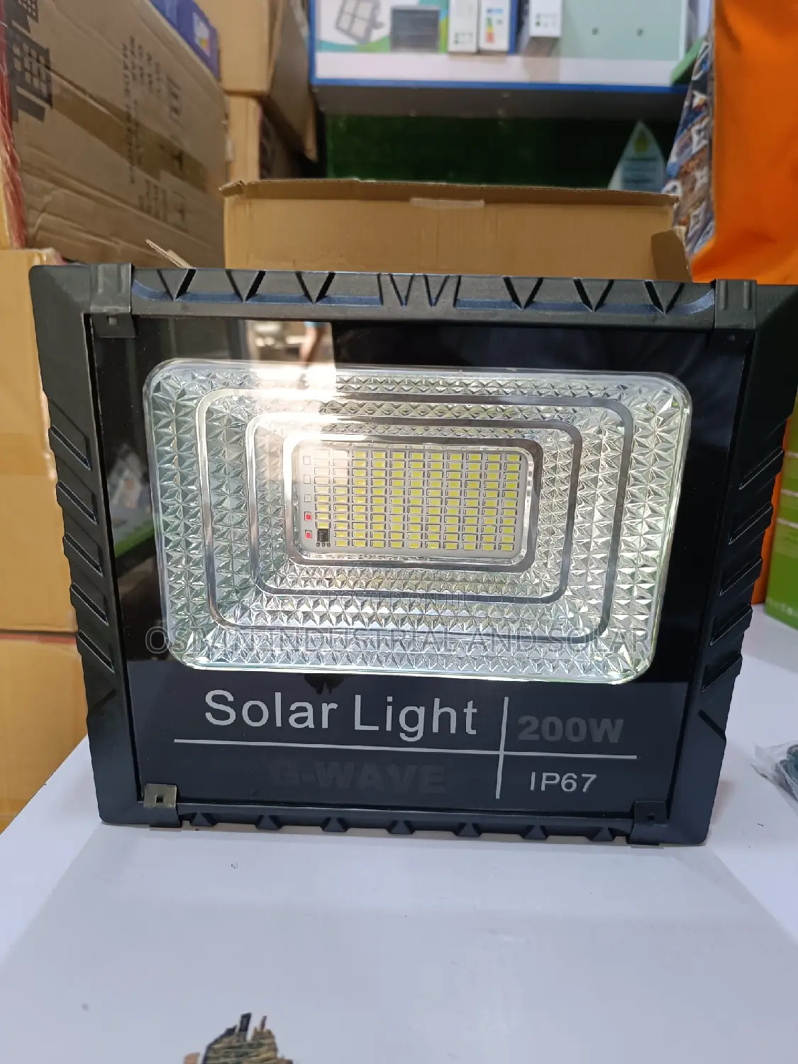 Led Floodlight 200w Ip65 With Solar Panel