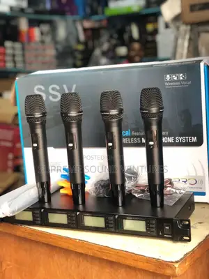 SSV 804 Handled 4 in 1 Wireless Microphone