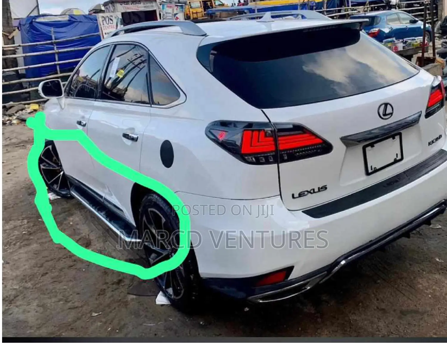 Side Running Board for Lexus Rx350