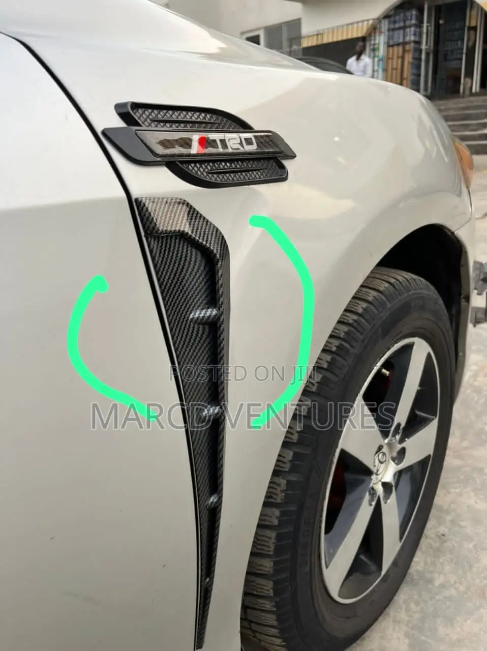 Sport Fender Body Modification Vent
