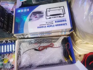 License Plate Frame Camera