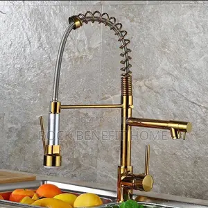 Gold Kitchen Tap for Sink