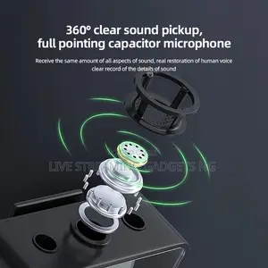 K-63 Lapel Dual Wireless Lavalier Noise Cancel Typec/Ios Mic