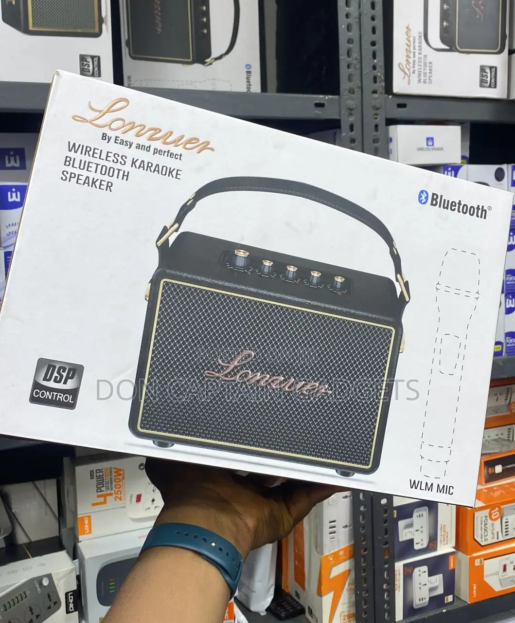 Lonzuer Excellent Karaoke Bluetooth Mp With Microphone