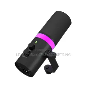 Nv7 or Sdm70 Professional Dynamic Podcast RGB Microphone