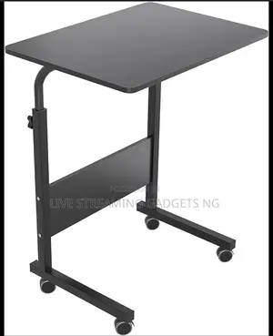 Adjustable Height Laptop or Streaming Desk 80cm