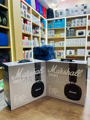 Marshall Major IV on-Ear Bluetooth Headphone, Black