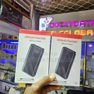 Itel 20000mah 15W Fast Charging Powerbank