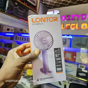 Lontor 4in1 Lontor 4 Inch Rechargeable Mini Fan CTL-MF012-4
