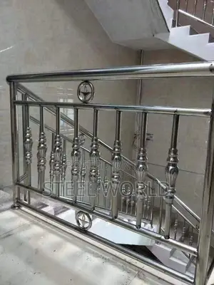 Exotic Silver Handrails