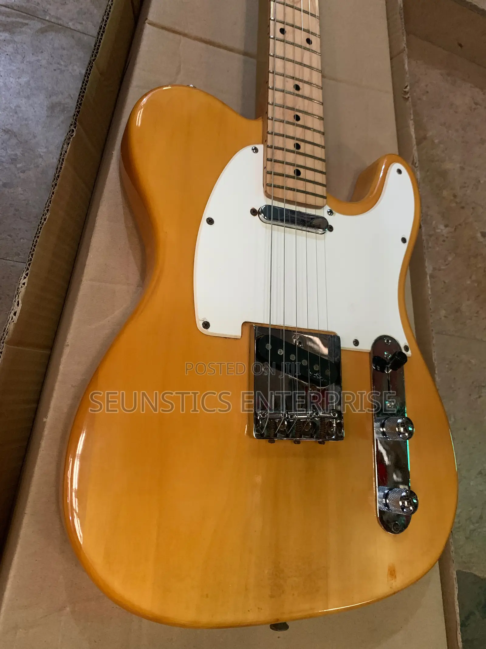 Quality J and D Maple Fret Telecaster Guitar