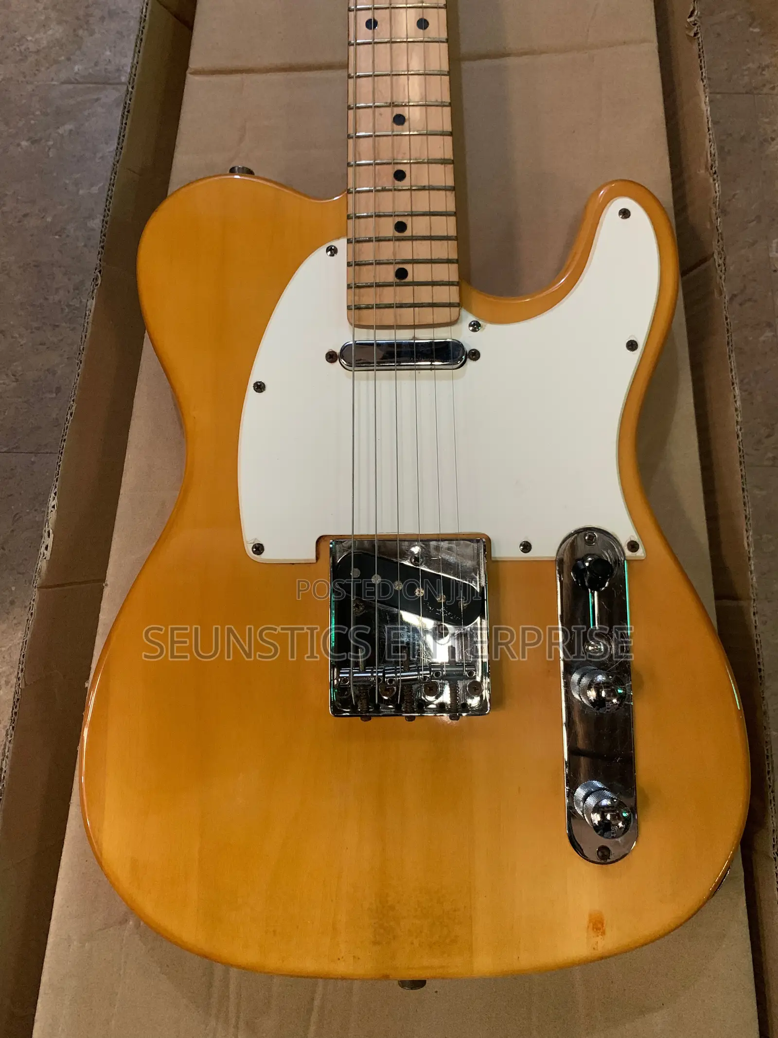 Quality J and D Maple Fret Telecaster Guitar