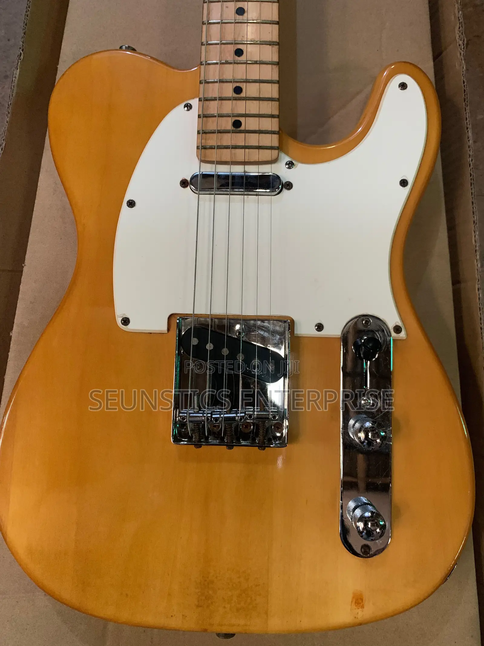 Quality J and D Maple Fret Telecaster Guitar