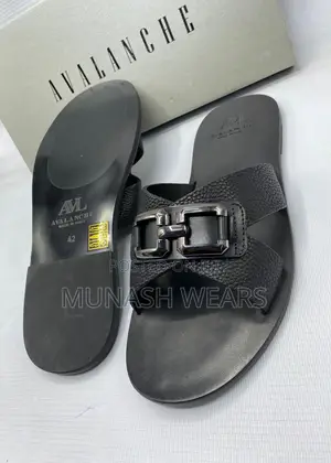 Italian Leather Slipers