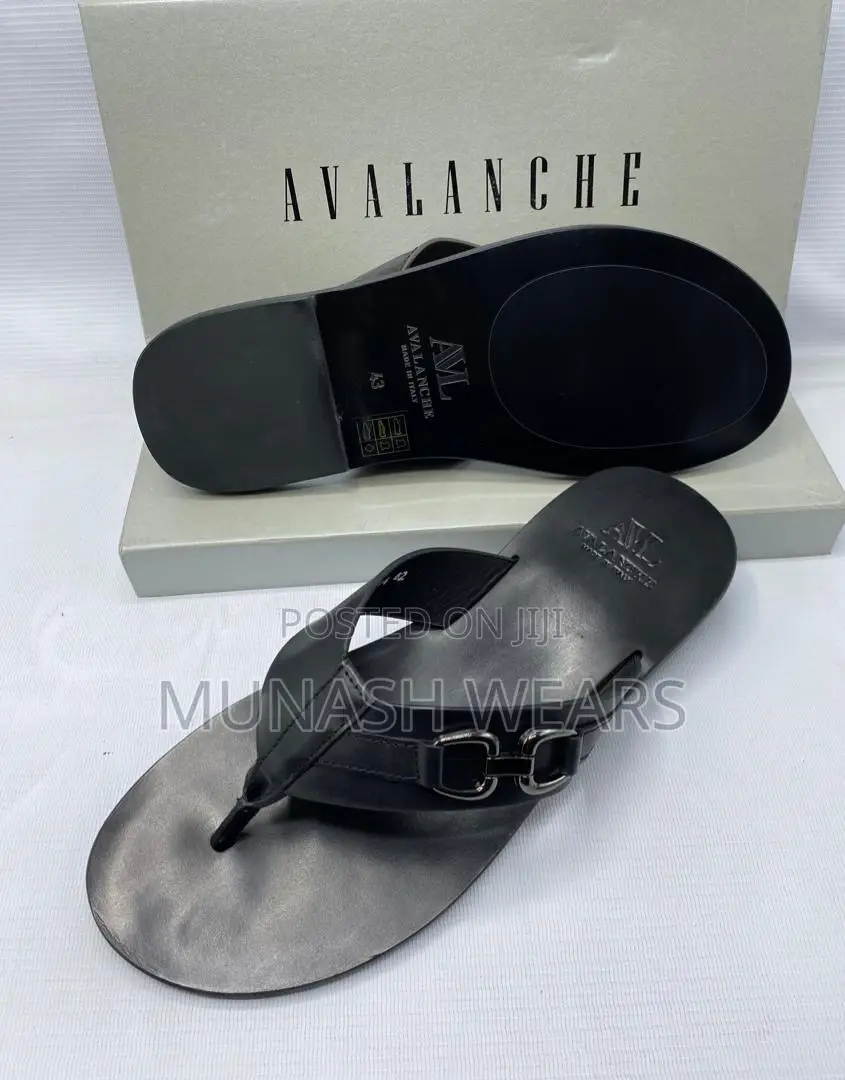 Italian Leather Slipers