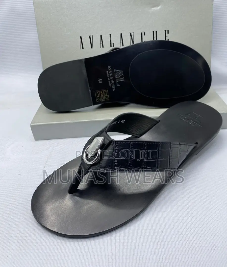 Italian Leather Slipers