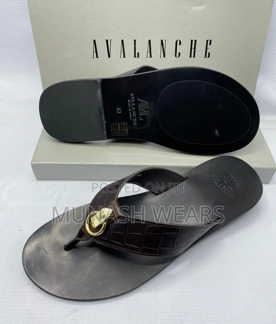 Italian Leather Slipers