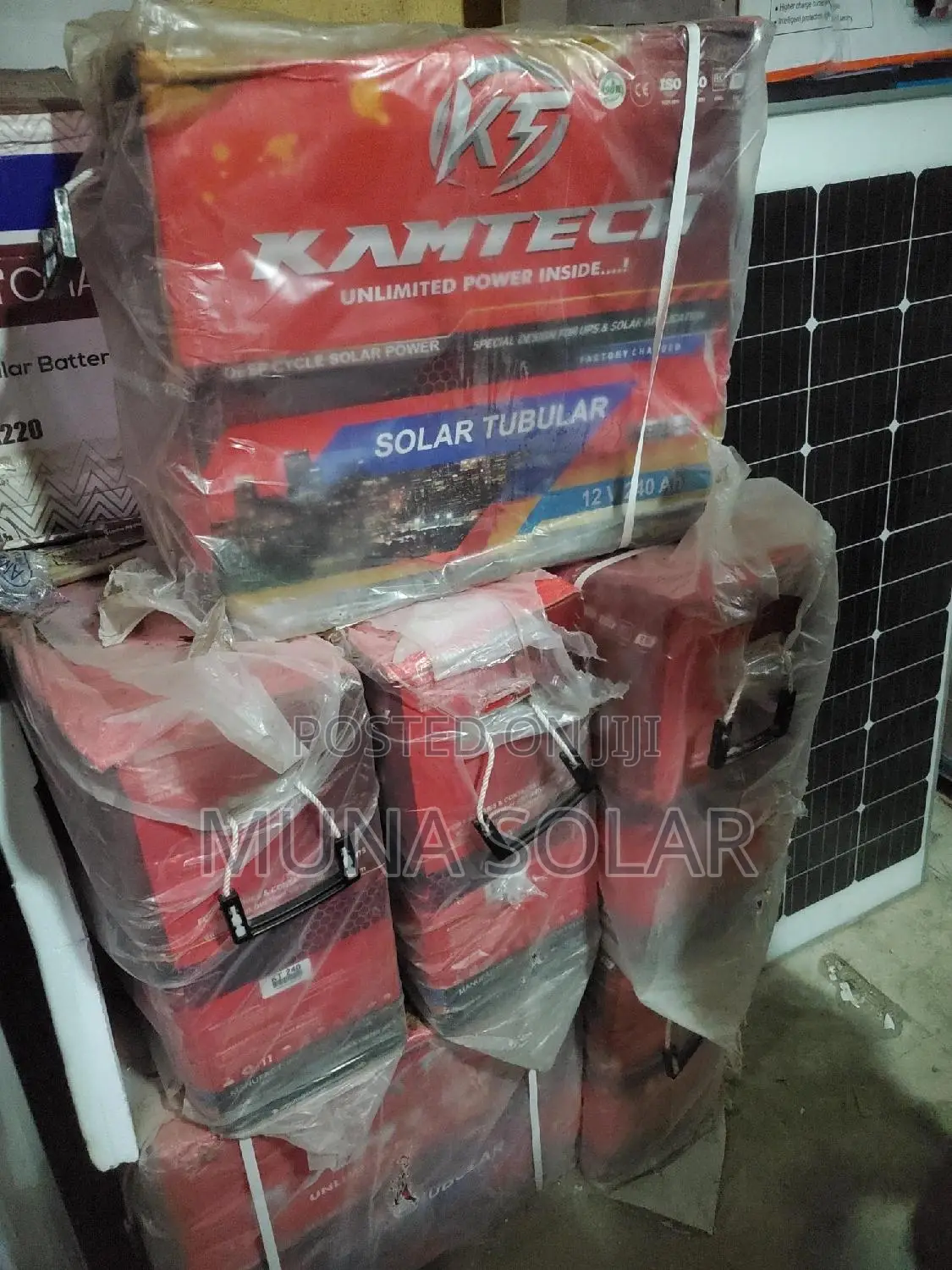 220ah 12v Kamtech Tubular Battery