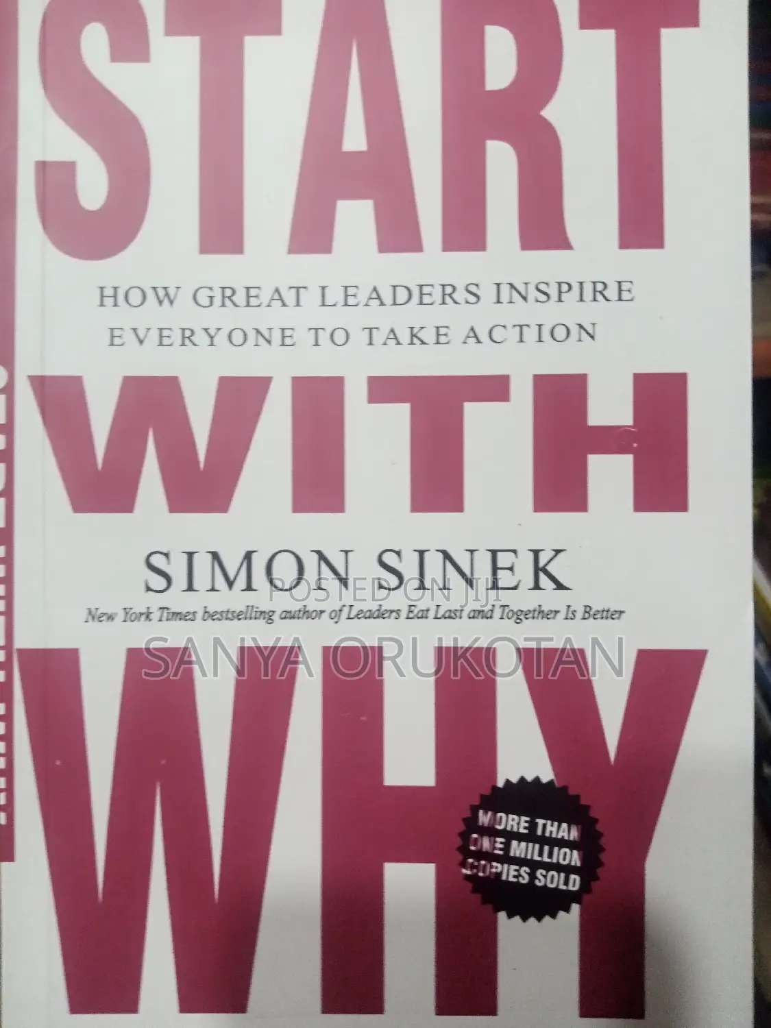 Start With Why by Simon Sinek
