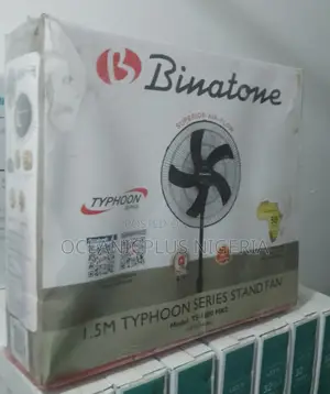 New in Ts-1880 Binatone Non-Rechargeable Standing Fan