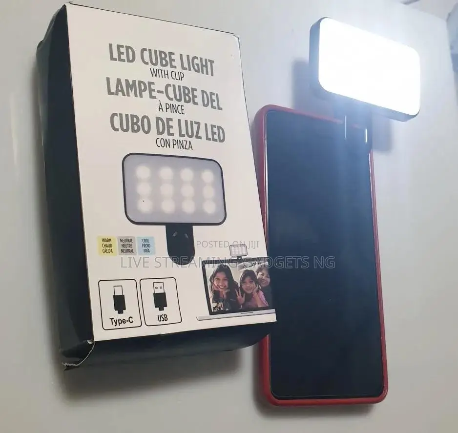 Led Rechargeable Fill Light for Cell Phone / Camera