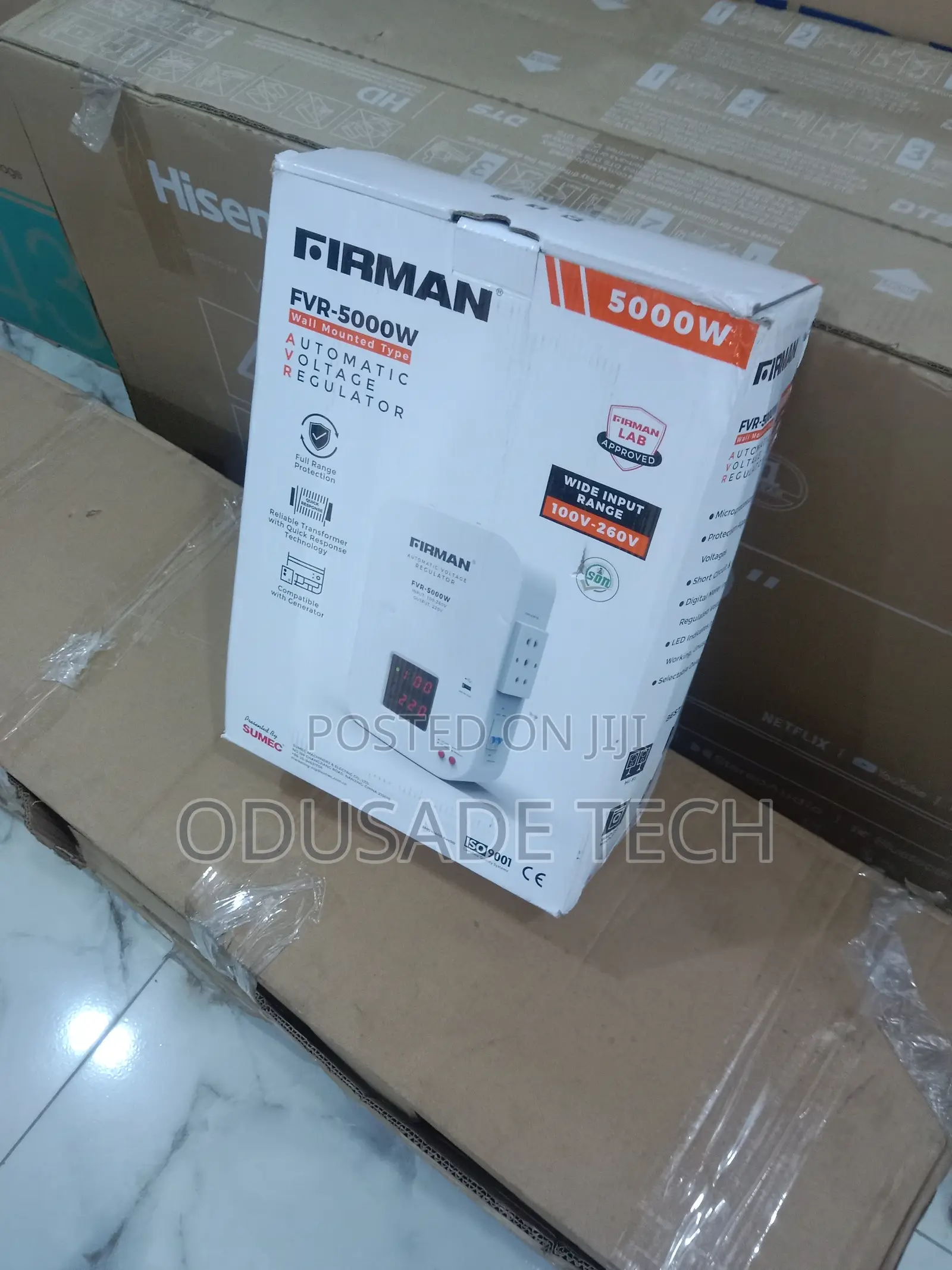 Reliable Sumec 5000w Wall Mounted Automatic Voltage