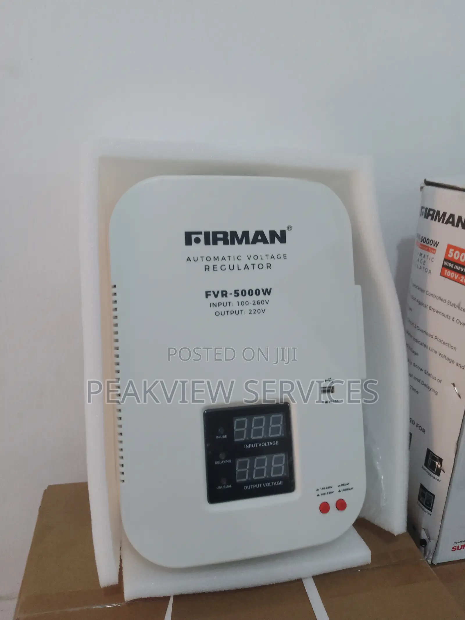 Firman Wall Mounted FVR-5000w Automatic Voltage Regulator