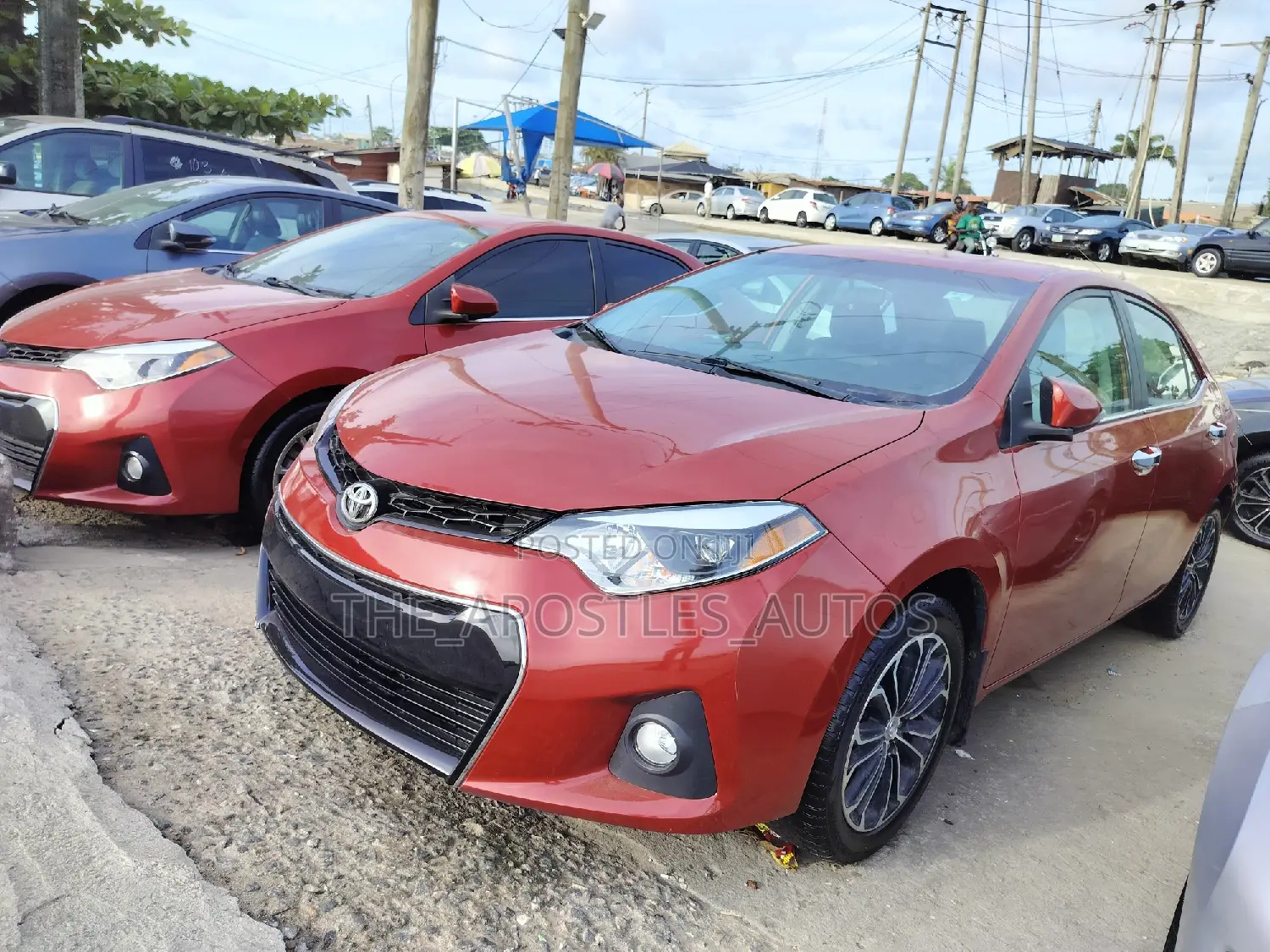 Toyota Corolla 2016 Red