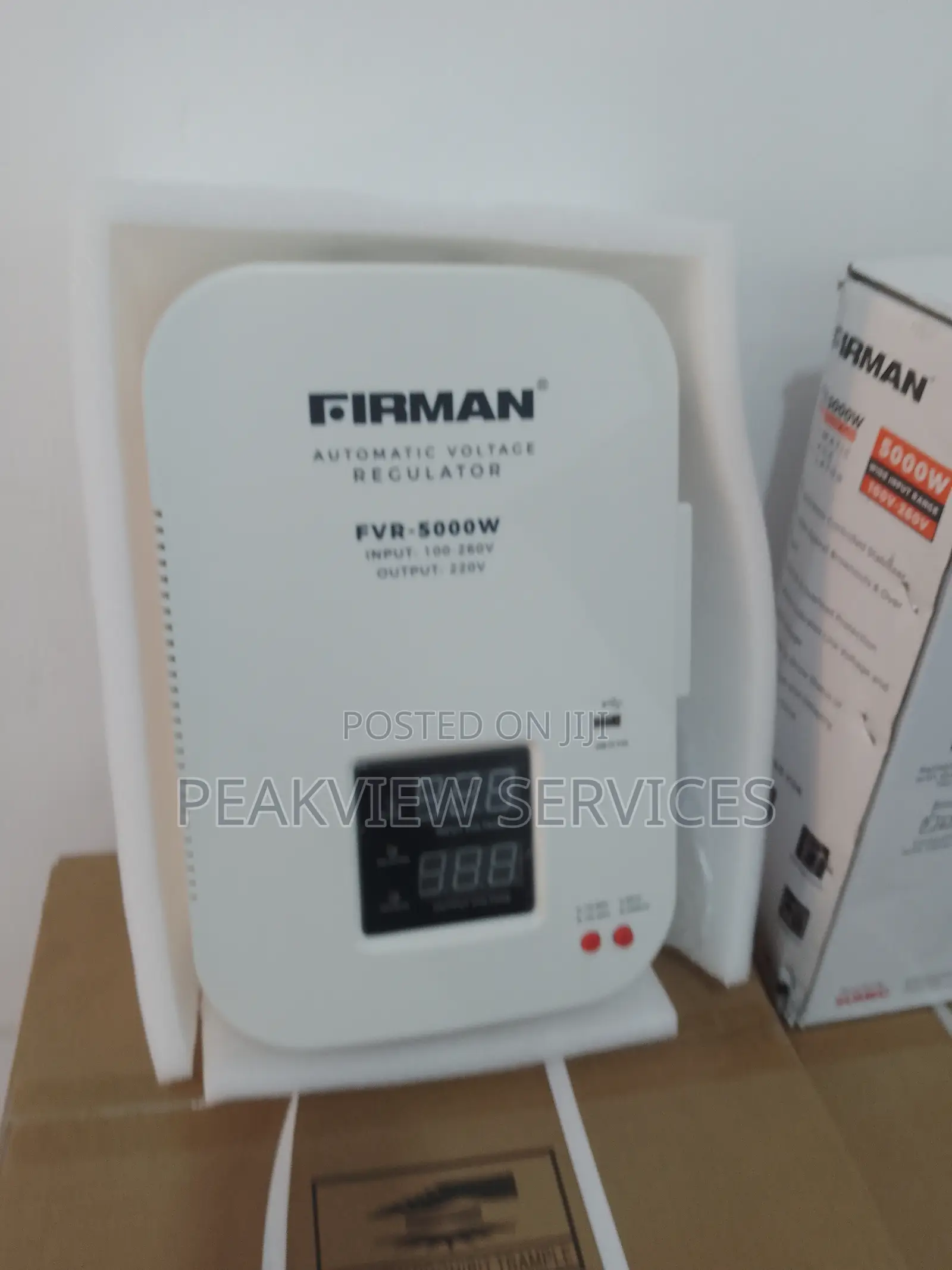 FVR-5000W Firman Wall Mounted Stabilizer Automatic Regulator