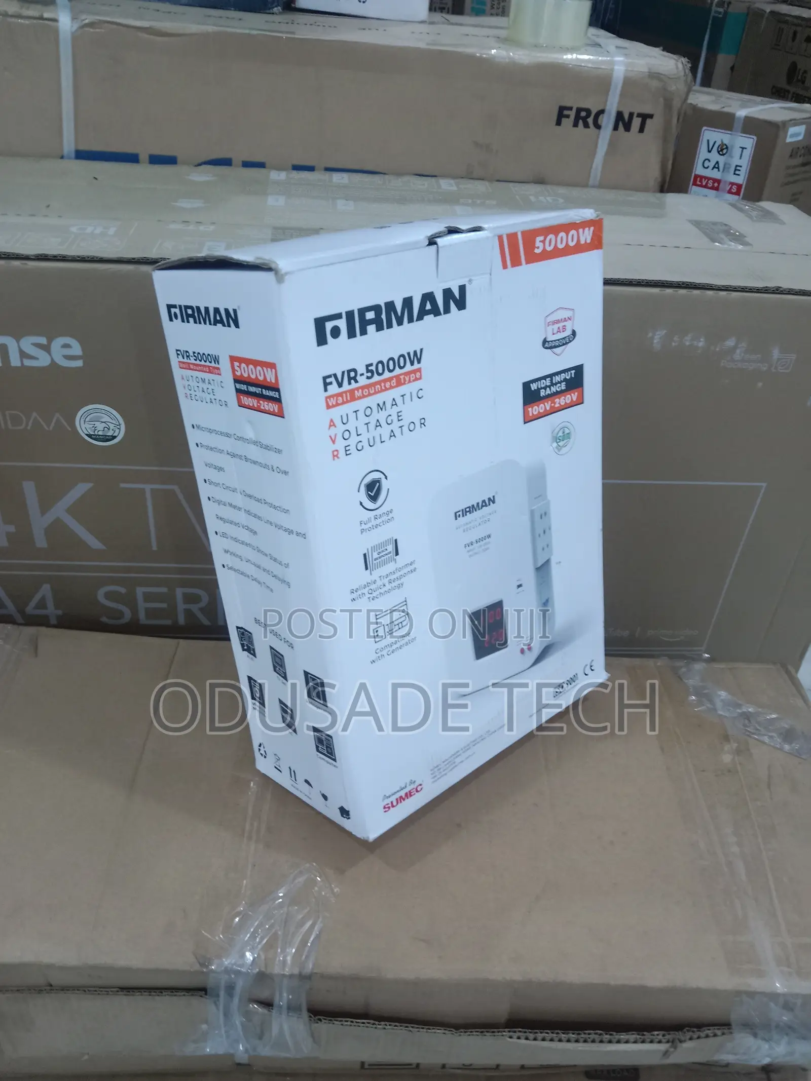 Powerful Sumec 5000w Wall Mounted Automatic Regulators