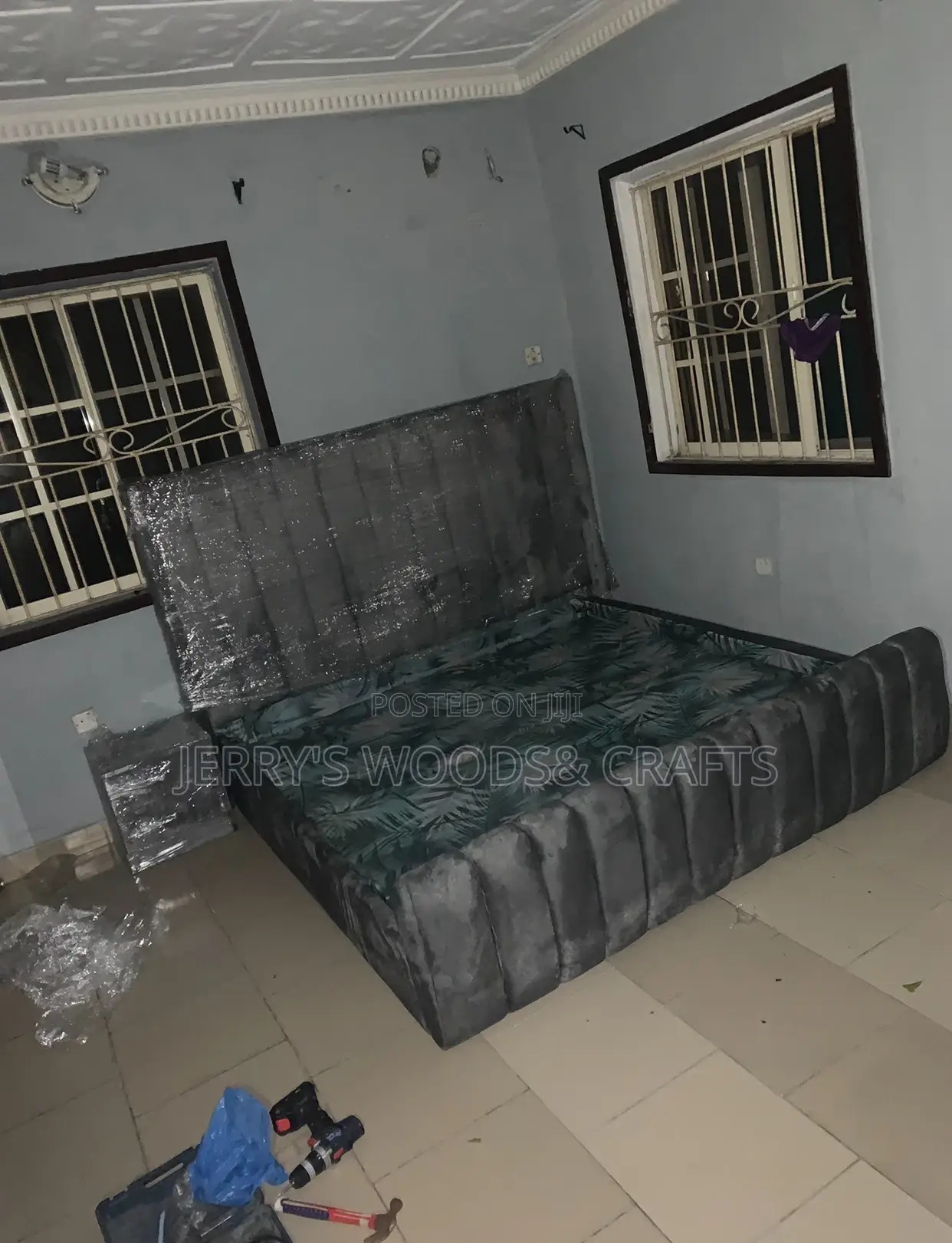6by6 Padded Bedframe
