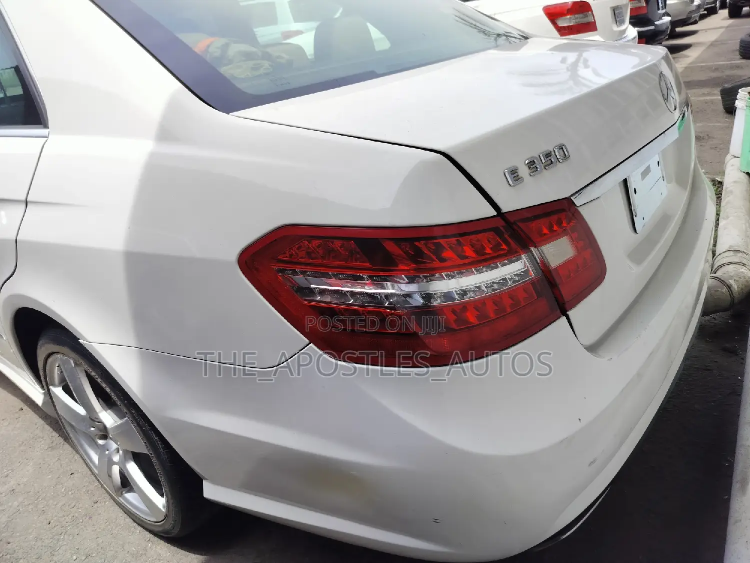 Mercedes-Benz E350 2012 White
